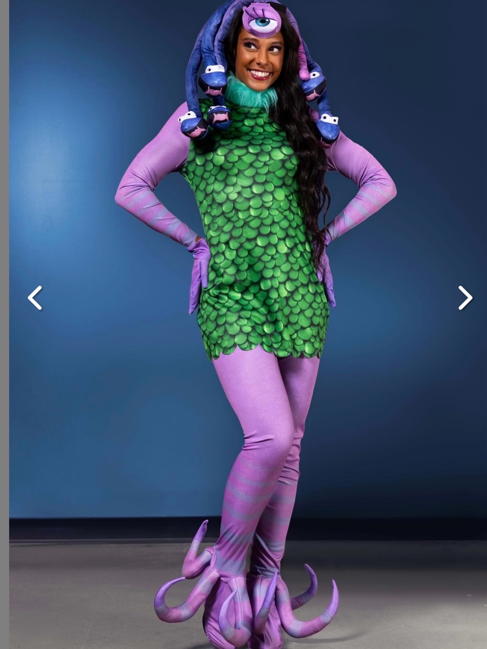 Women’s Disney Medusa Costume from Monster’s inc.